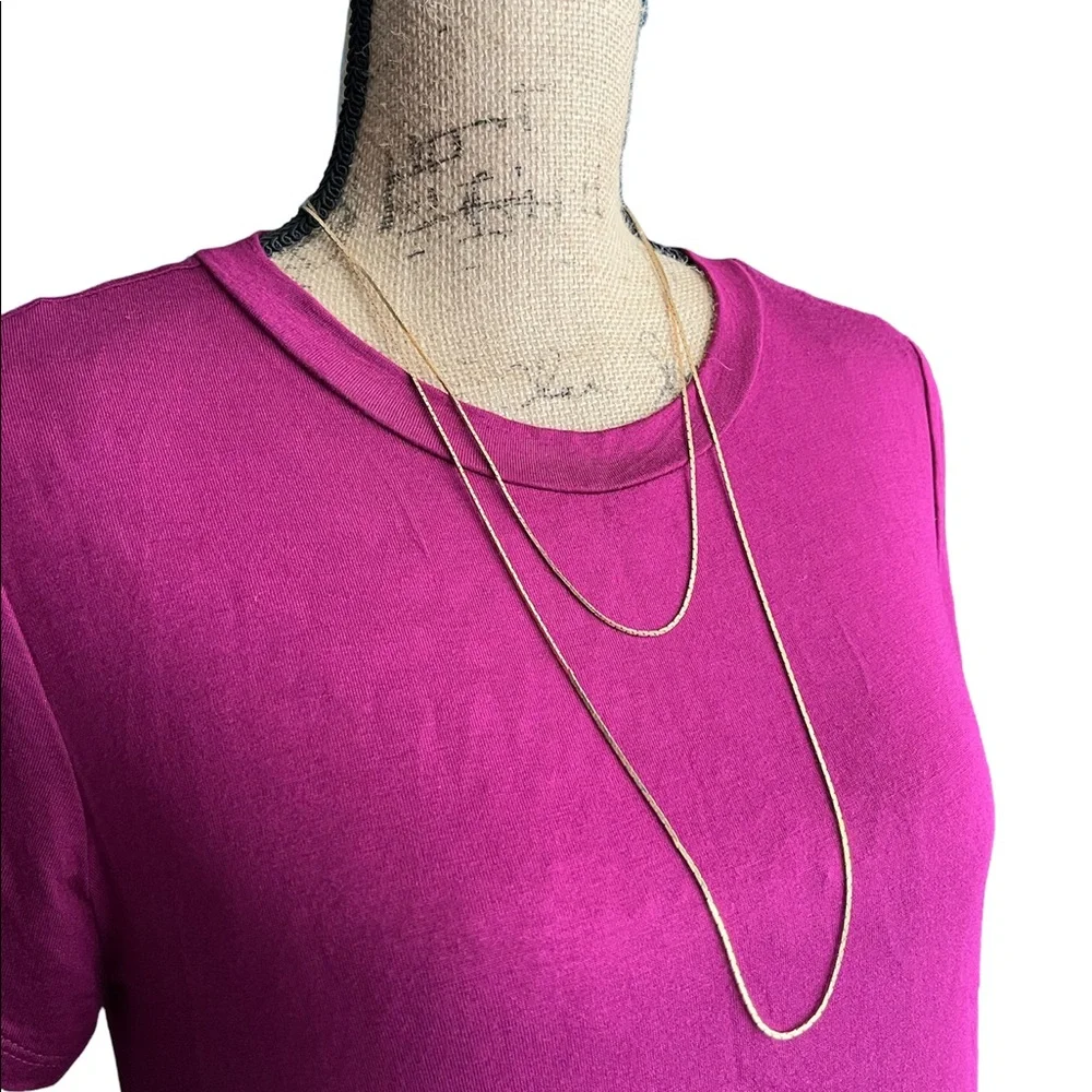 Vintage ACT II Gold Tone Multi-Wear Long Necklace - Picture 7 of 15